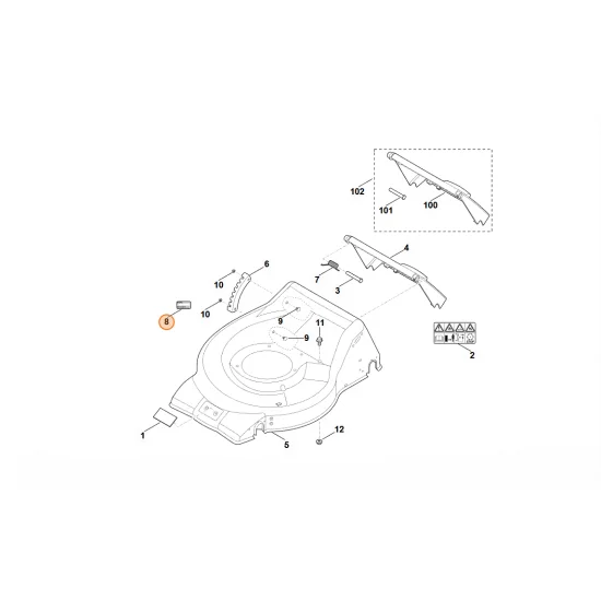 STIHL  Tabliczka znamionowa RM 248.0 6350 967 1800